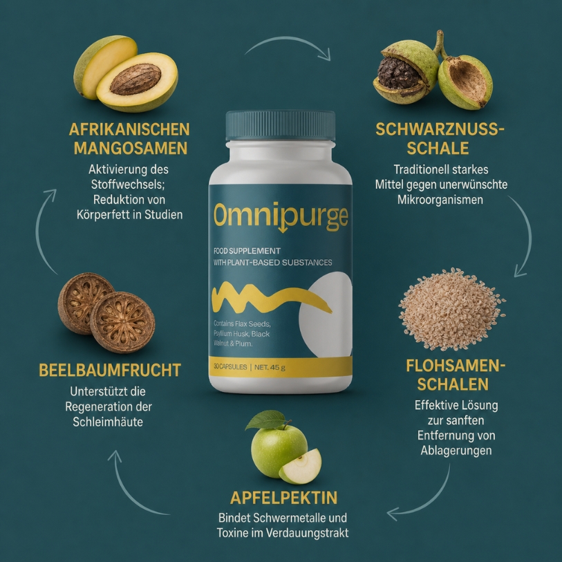 Omnipurge Inhaltsstoffe Übersicht